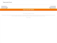 Tablet Screenshot of freemovies123.com